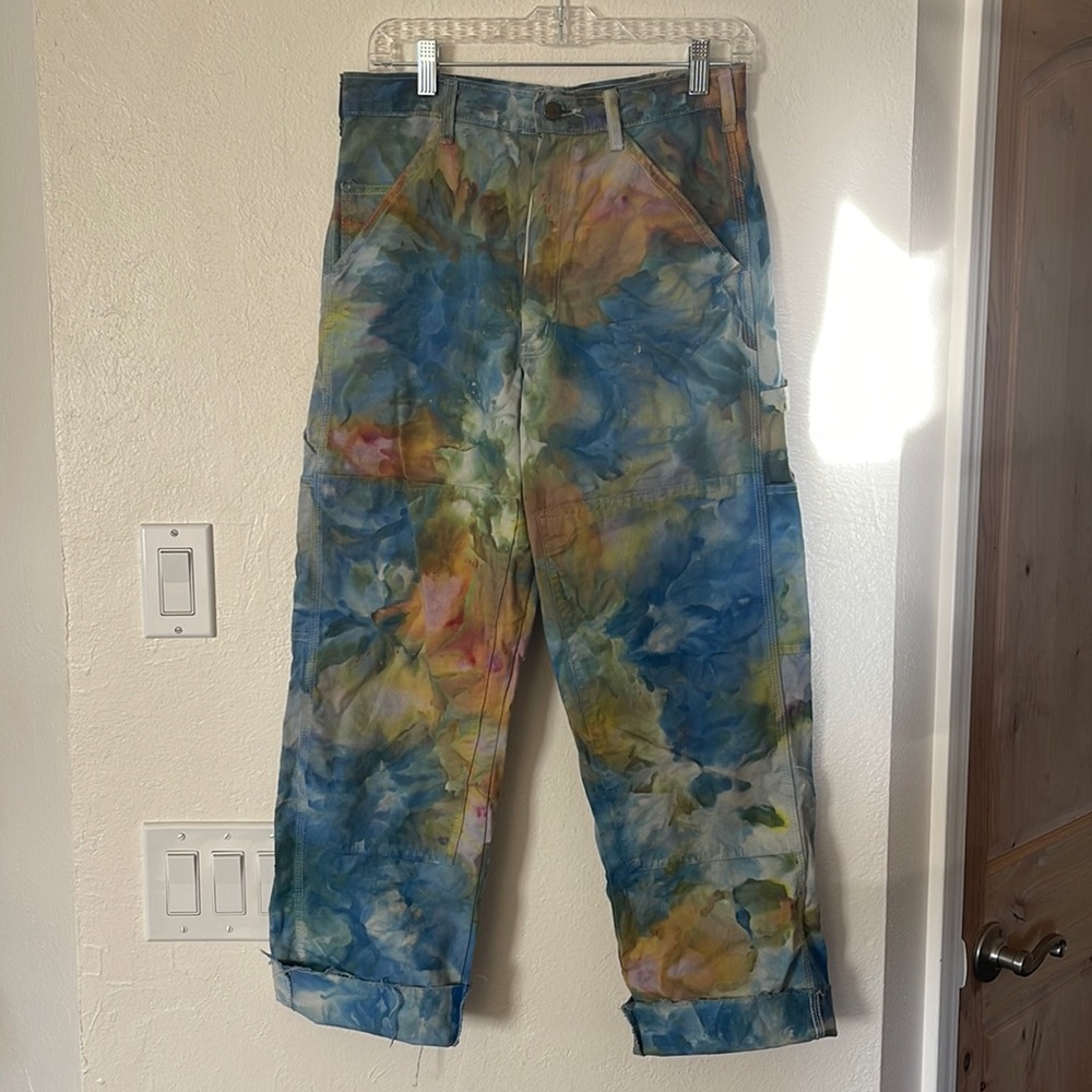 Free People Tie Dye Utility Pant